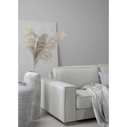 Olivia, Forms & Objects, 3 seter sofa natur - 222x95x79 cm