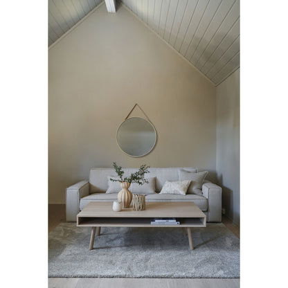 Olea sofabord lav modell natur, 70x130x40 cm fra Kid