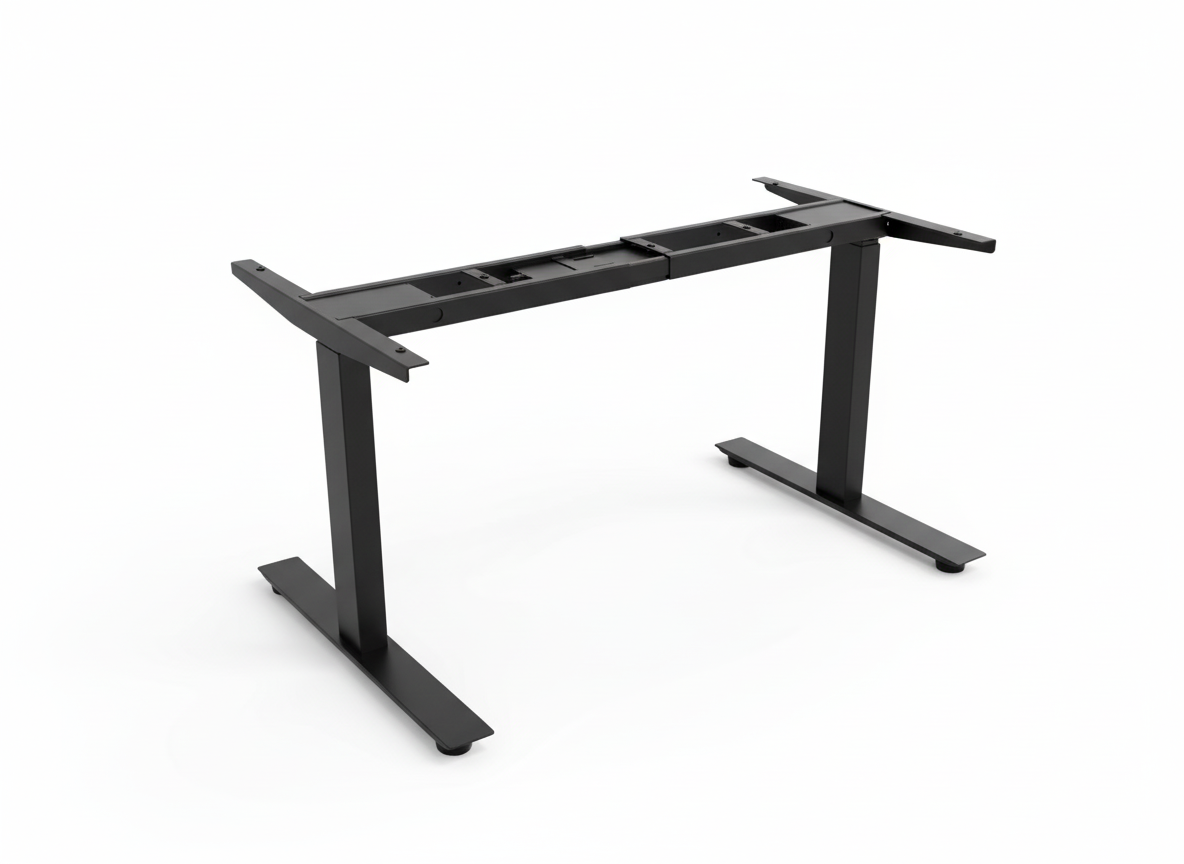 Elektrisk hev/senk understell, sort