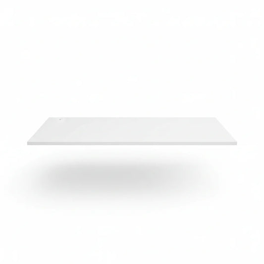 Bordplate 180x80 cm, hvit