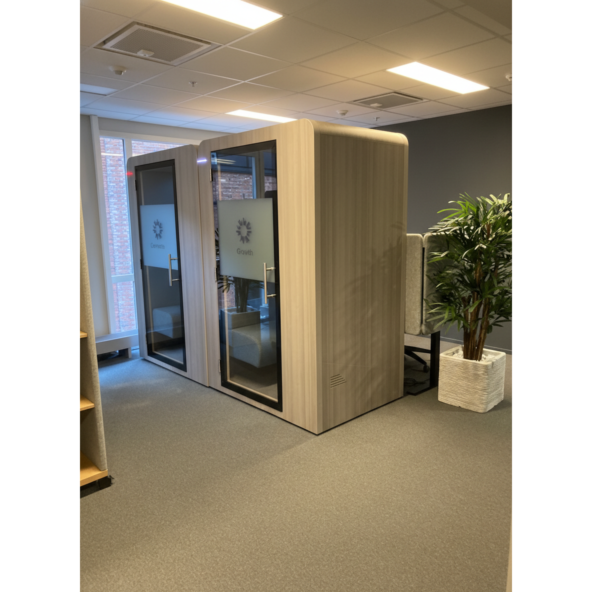 UNO Box fra SBS - stillerom for 1 person, 84x120x198 cm