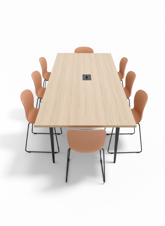 Møtebord fra Holmris i eik, 280x120