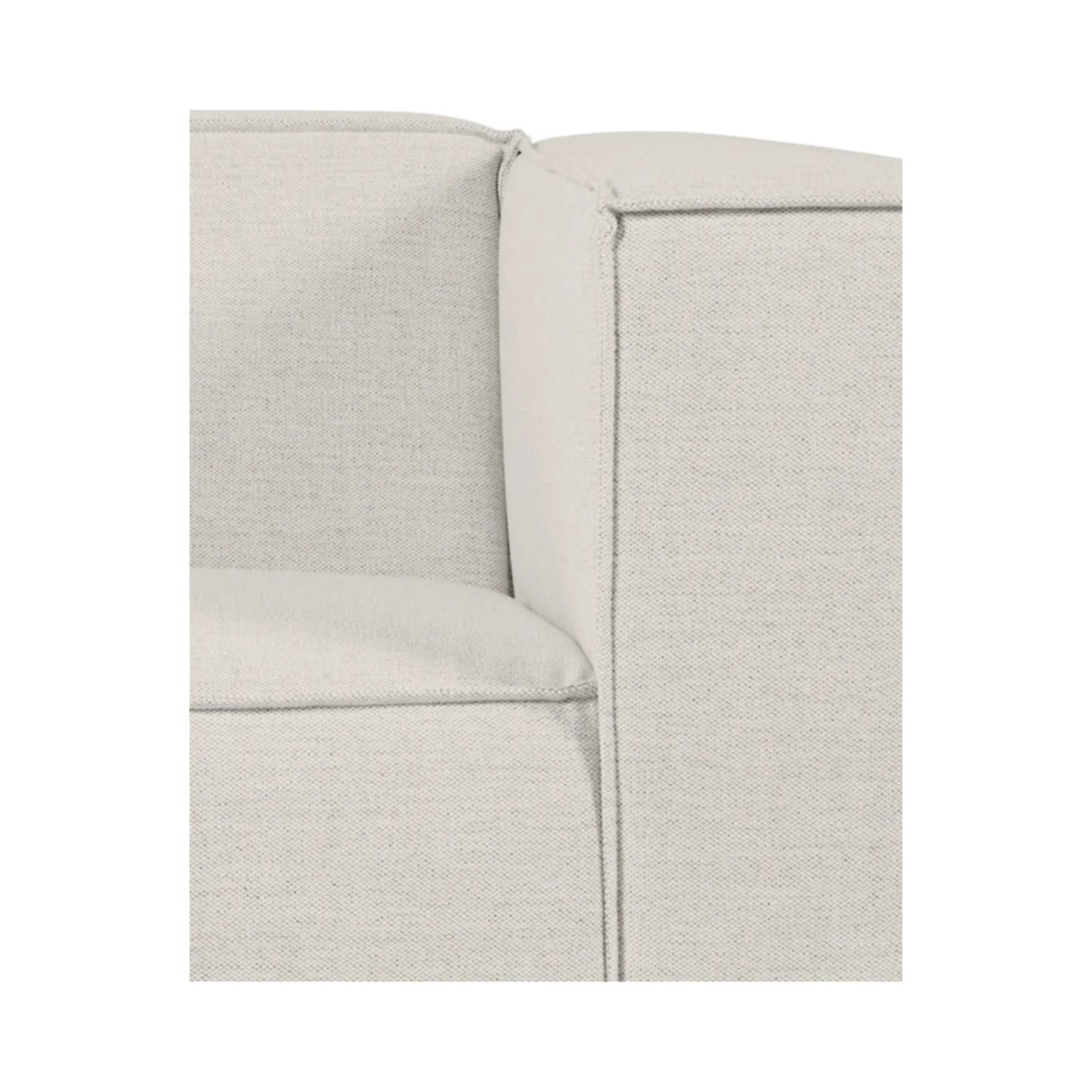 Ubrukt | Isa Modulsofa 1,5 seter m/armlene høyre natur - 110x93x73 cm