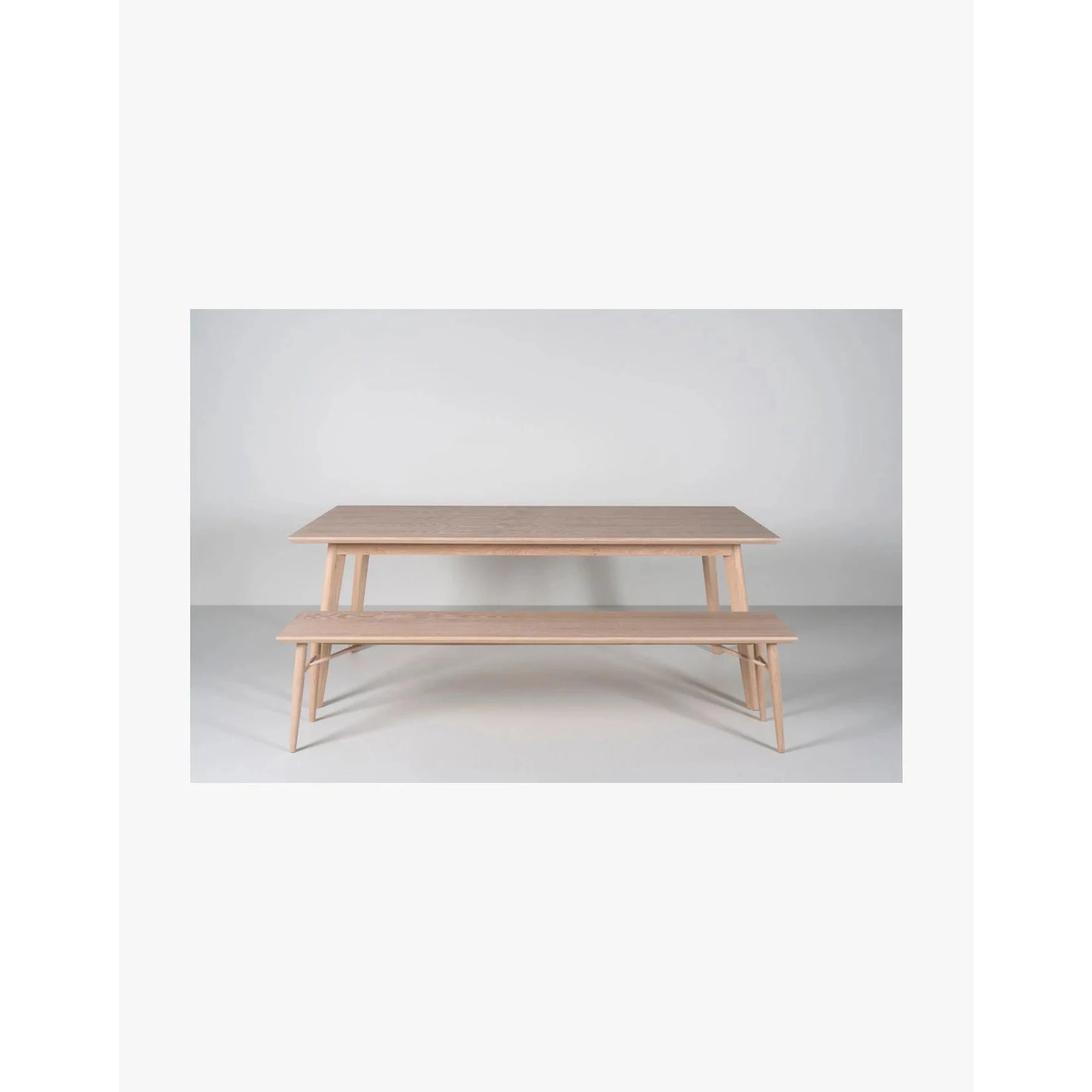 Nora, Forms & Objects, Spisebord natur - 100x200x75 cm