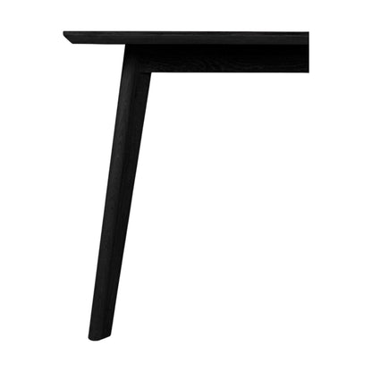 Nora spisebord i svart fra Kid - 100x200x75 cm