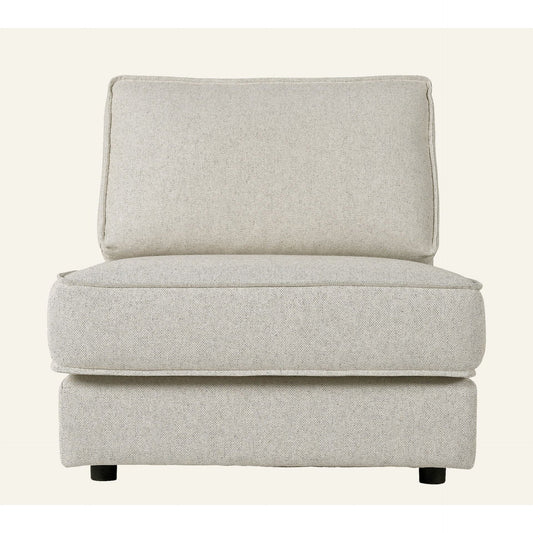 Olivia loungestol i natur fra Kid, 74x95x79 cm