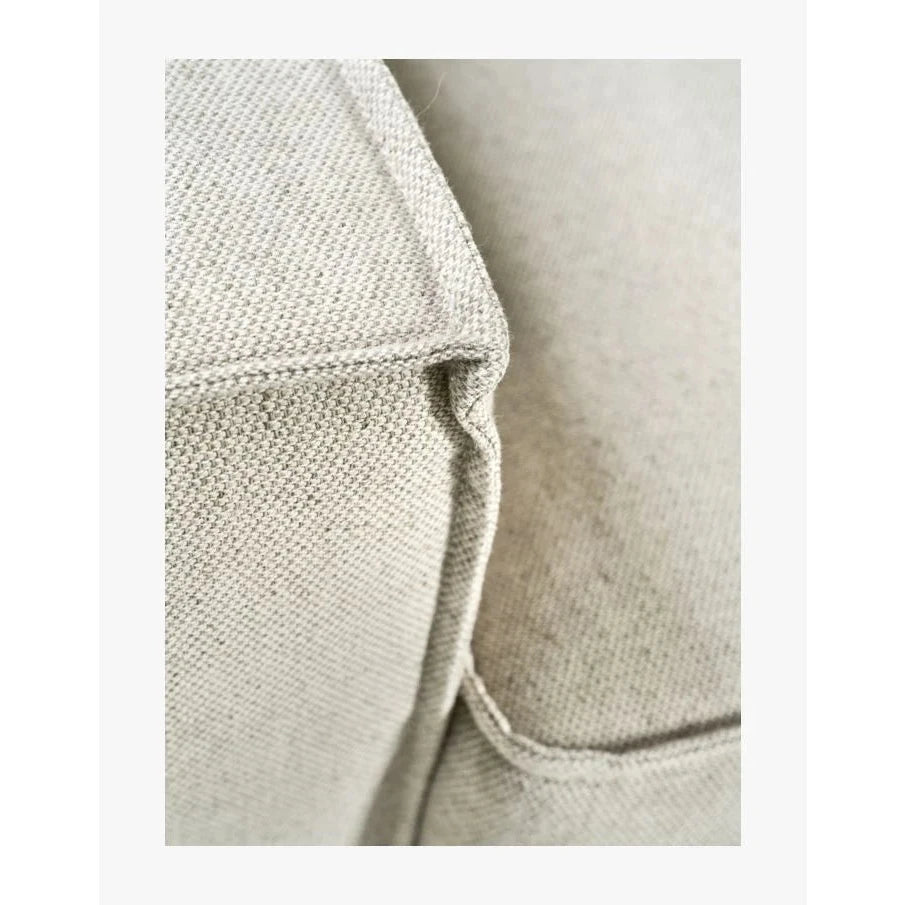 Olivia 3-seter sofa med sjeselong fra Kid, beige stoff, høyre sjeselong