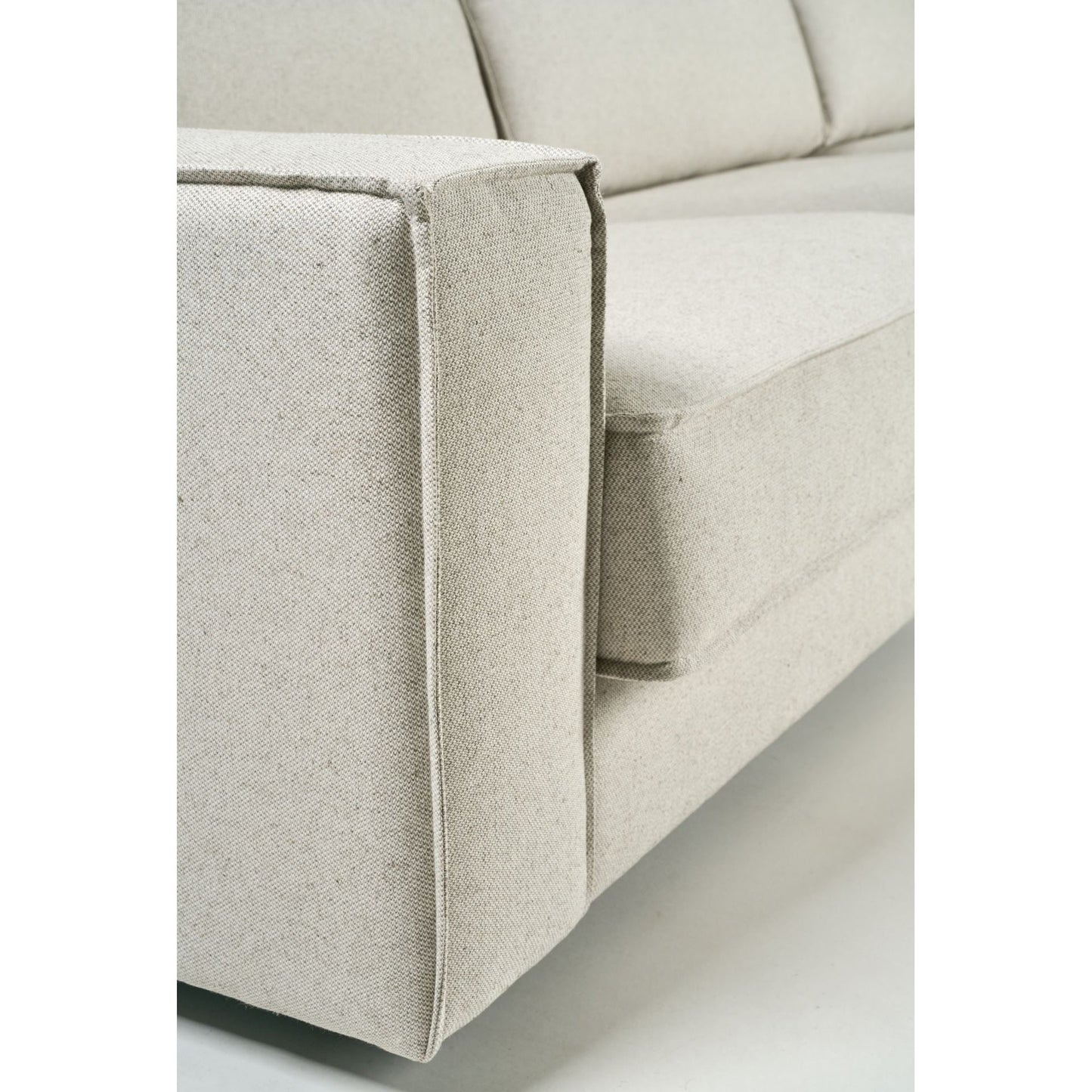 Olivia Sofa sjeselong venstre natur - 315x156x79 cm fra Kid