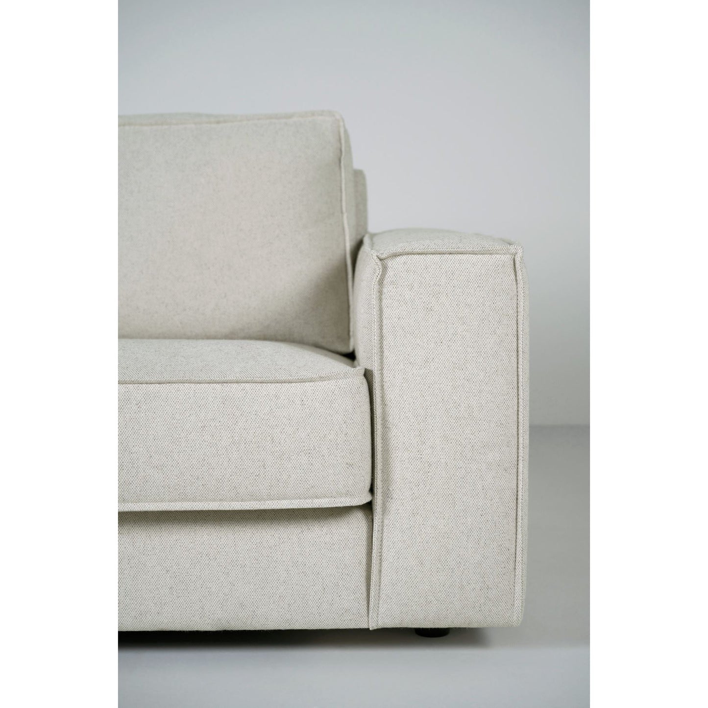 Olivia, Forms & Objects, 3 seter sofa natur - 222x95x79 cm