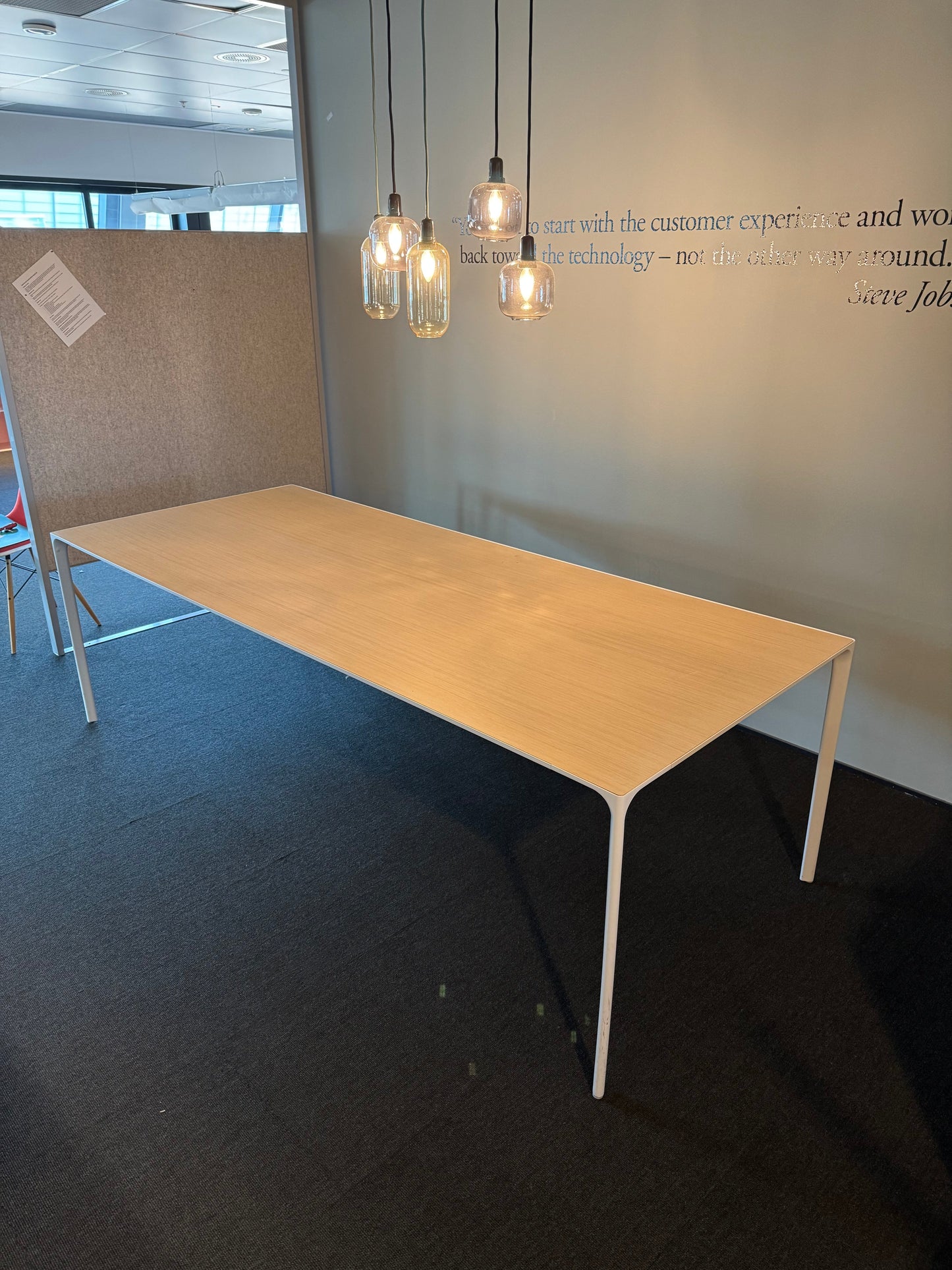 (240x100) spisebord i lyst tre
