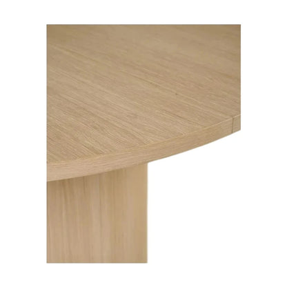 Mie spisebord fra Kid, Ø127 cm, natur eikefiner
