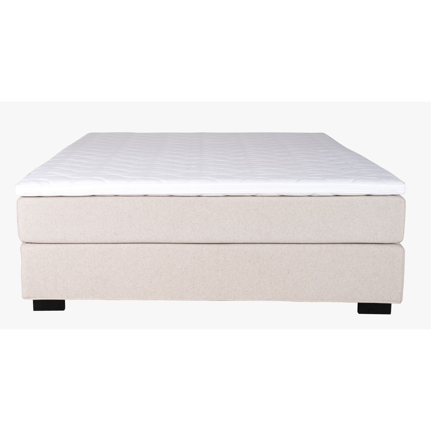 Overmadrass 6 cm Supersoft HR-skum, 180x200 cm, god tilstand