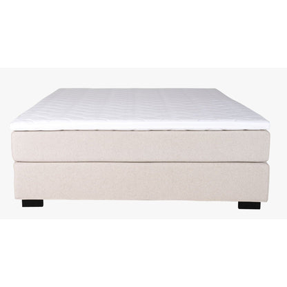 Overmadrass 6 cm Supersoft HR-skum, 180x200 cm, god tilstand