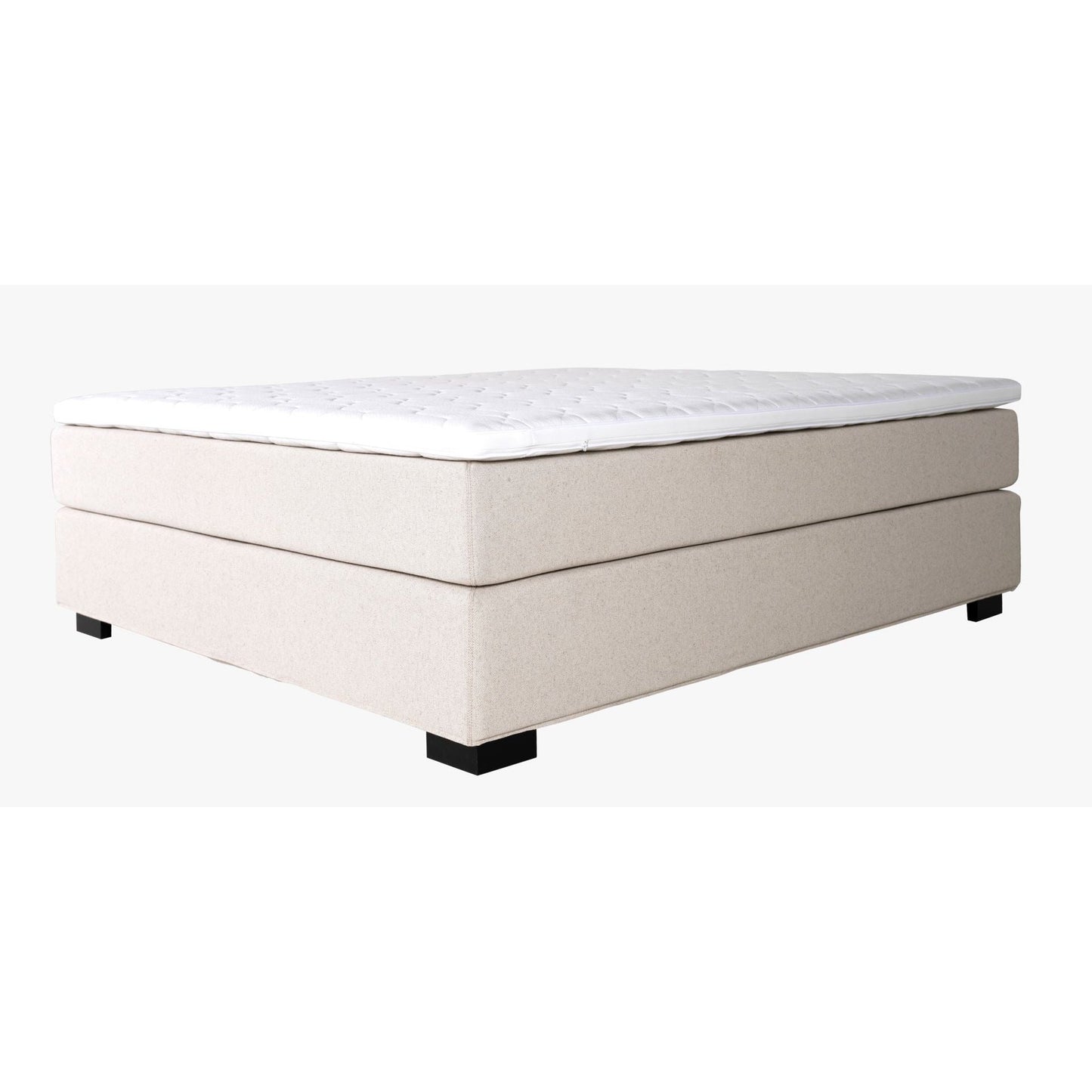 Overmadrass 6 cm Supersoft HR-skum, 180x200 cm, god tilstand