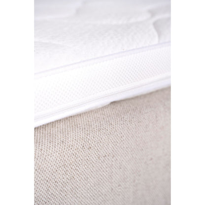 Overmadrass 6 cm Supersoft HR-skum, 180x200 cm, god tilstand