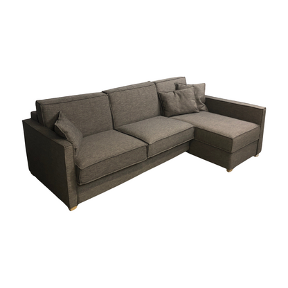 Jordfarget sovesofa