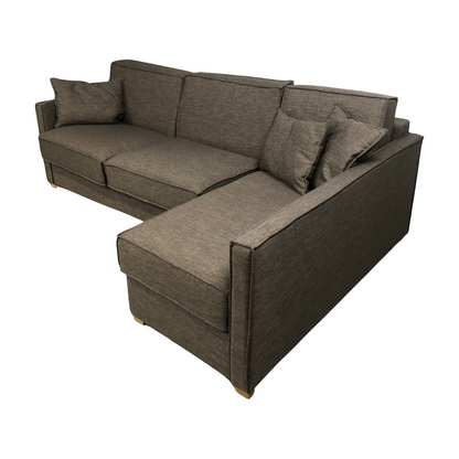 Jordfarget sovesofa