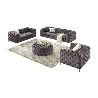 Bella 3-seter sofa fra A-Møbler i grå