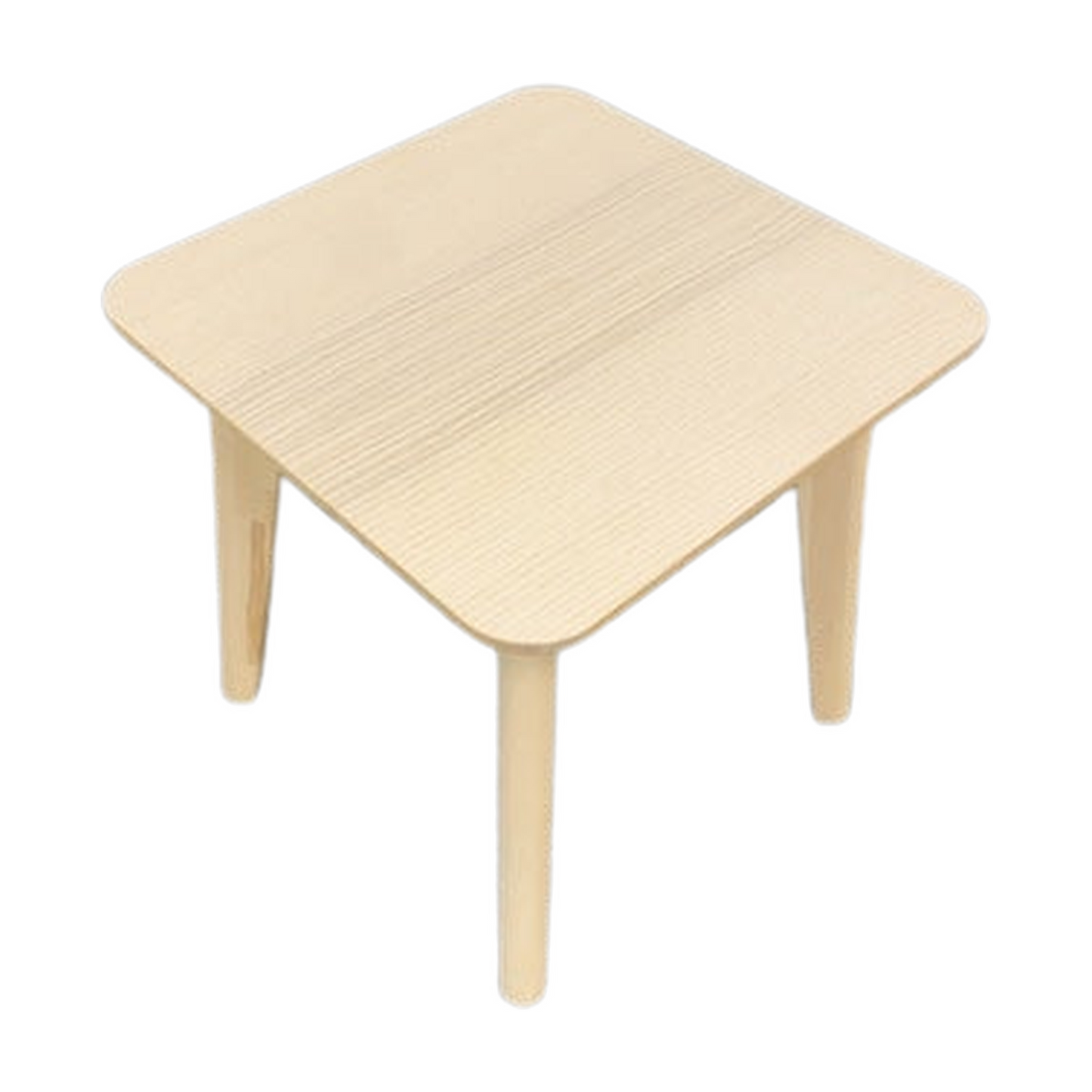 (45x45) IKEA LISABO sofabord i lyst tre