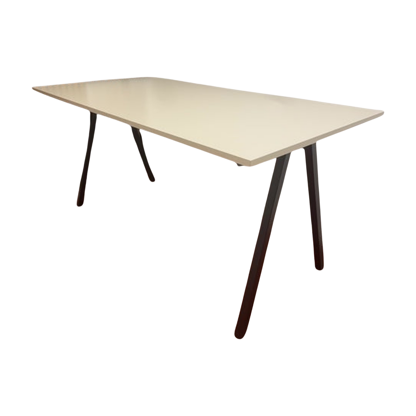 (160x80) IKEA TROTTEN skrivebord i beige