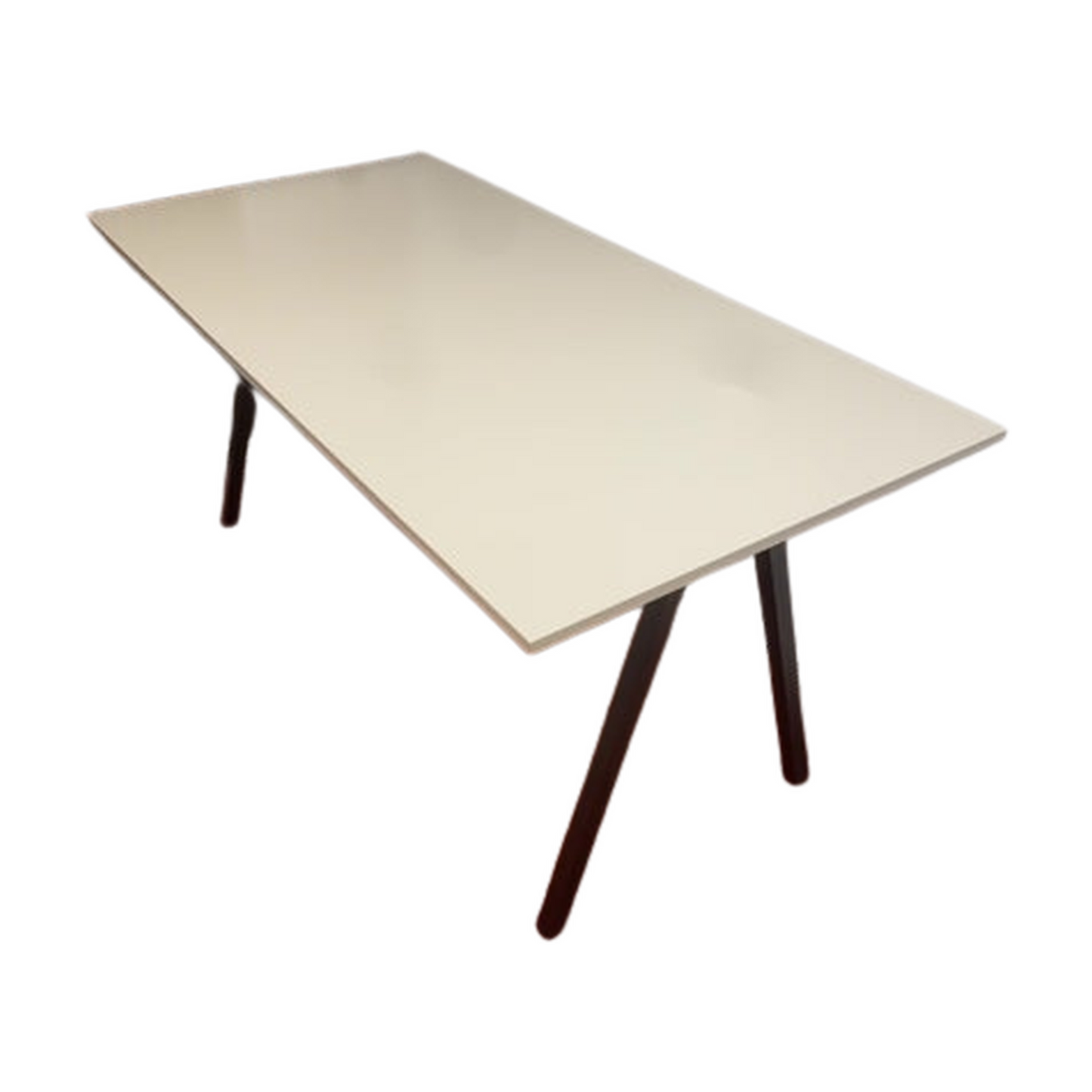 (160x80) IKEA TROTTEN skrivebord i beige