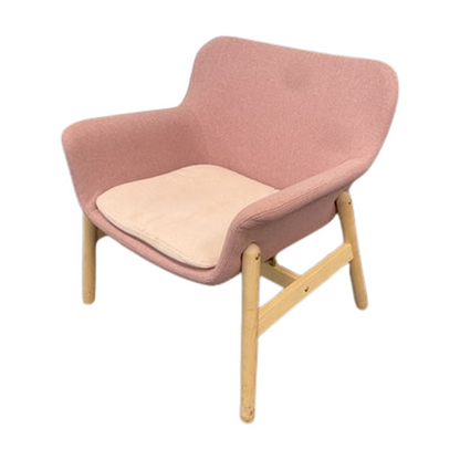 VEDBO Lenestol fra IKEA i rosa