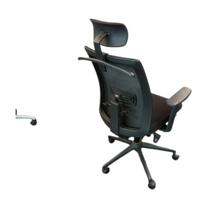 Kontorstol fra H2210N i svart mesh