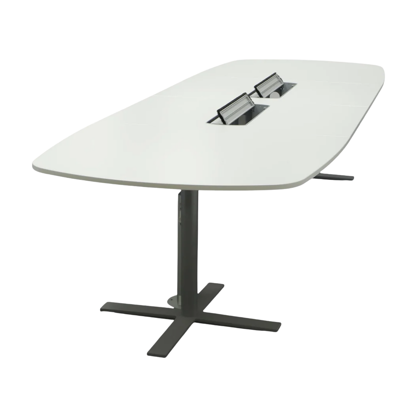(360x120) Kinnarps Angle møteromsbord i hvit