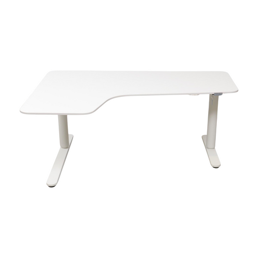 (160x110) IKEA Bekant el hev/senk i hvit