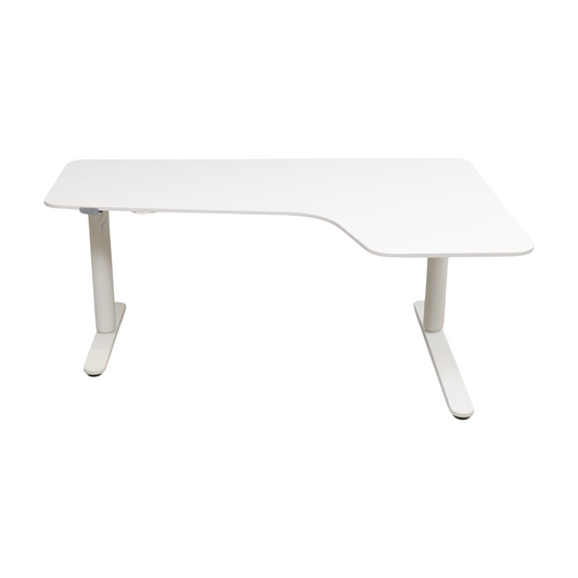 (160x110) IKEA Bekant el hev/senk i hvit