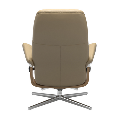 Stressless Consul (M) Cross lenestol med krakk