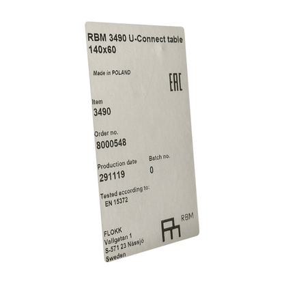 RBM 3490 U-Connect table 140x60