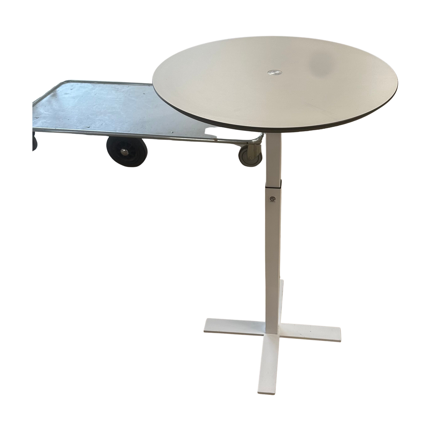 (50x50x62) Swedestyle Pelar loungebord i hvit