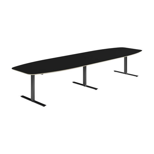 (400x120) AJ Produkter NOVUS møteromsbord i svart