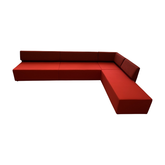 ONE Hjørnesofa fra David Design i rød