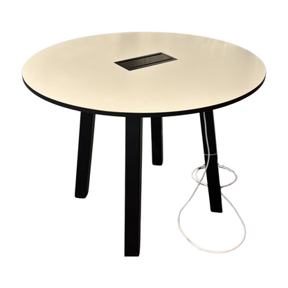 (120x120) Fora Form samtalebord i hvit