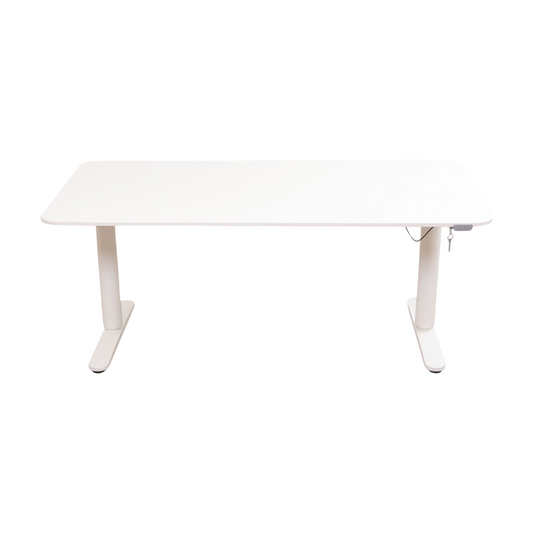 (160x80) IKEA Bekant skrivebord i hvit