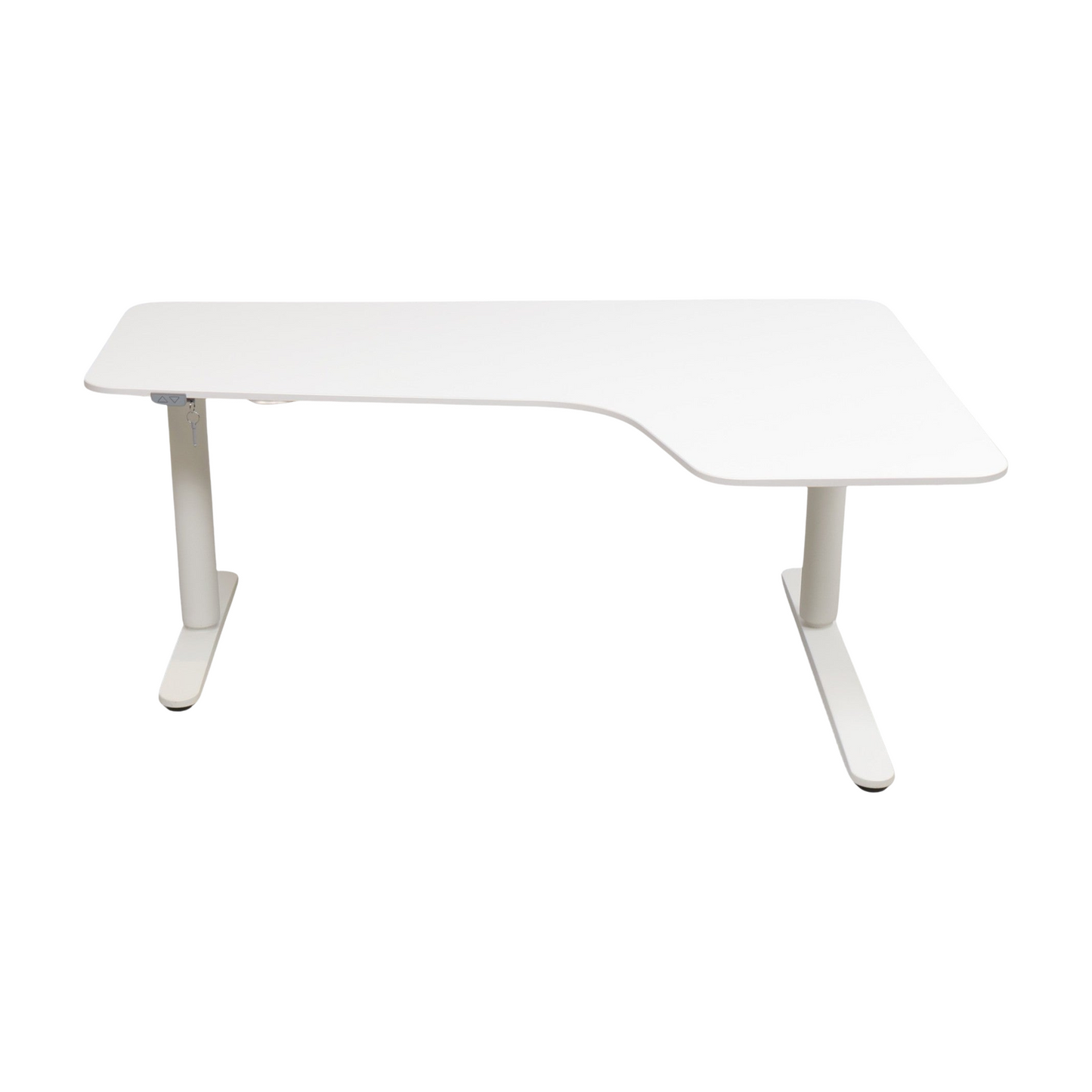 (160x110) IKEA Bekant el hev/senk i hvit