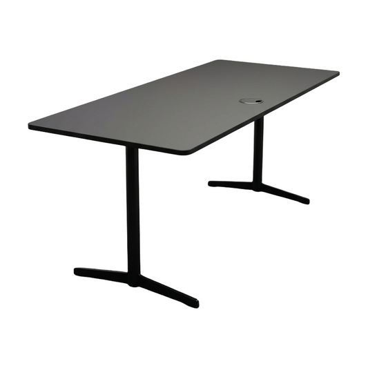 (180x70) Edsbyn Feather møteromsbord i svart