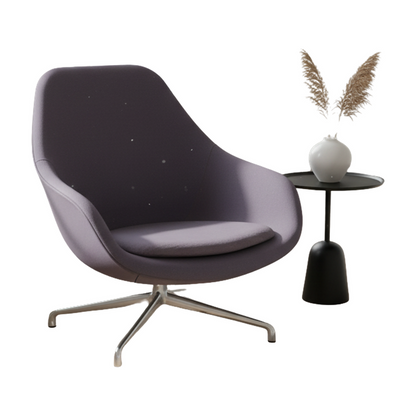 About A Lounge Lenestol fra HAY i brun
