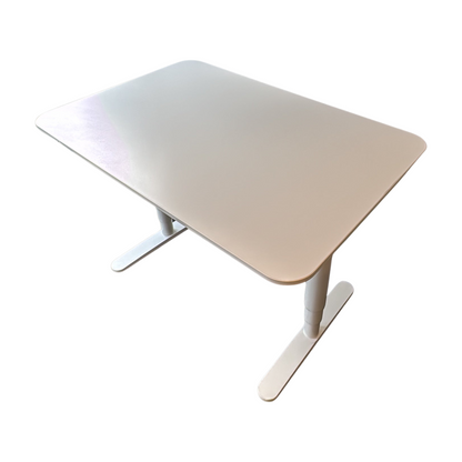 (120x80) IKEA Bekant skrivebord i hvit