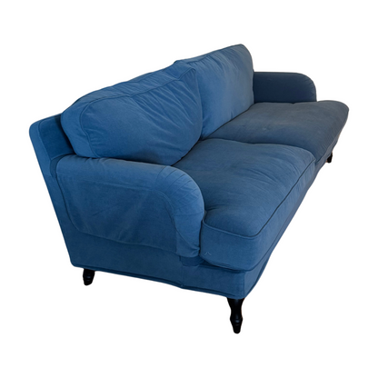 Stocksund 3-seter sofa fra IKEA i blå