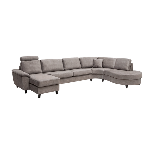 Solution 3-seter sofa fra A-Møbler, velour