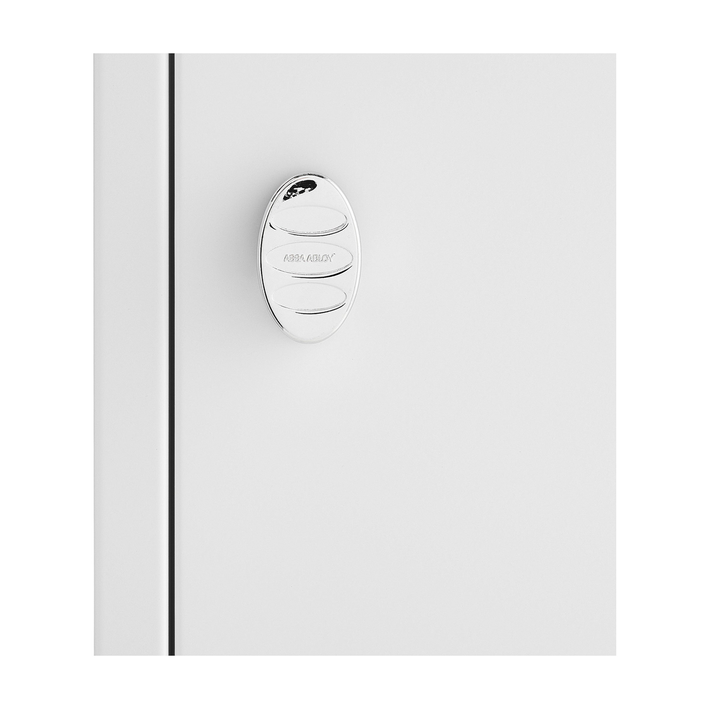 ASSA hasp for hengelås, krom