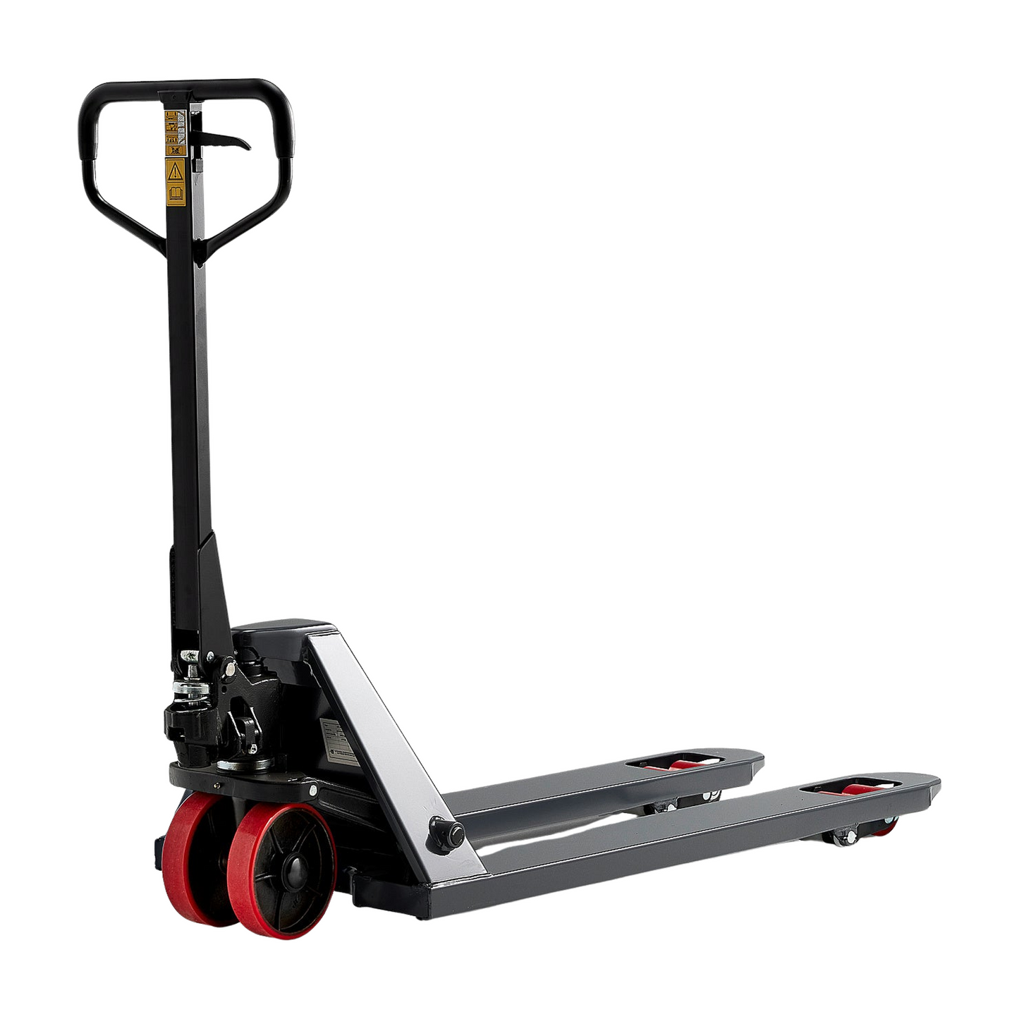 Jekketralle BOOST med hurtigløft, 2000 kg, 1150 mm, boggie/polyuretan, grå fra AJ Produkter