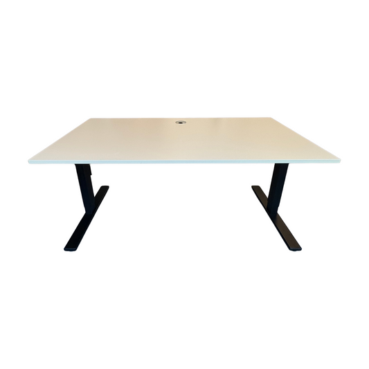 (150x80) SA Møbler skrivebord i grå