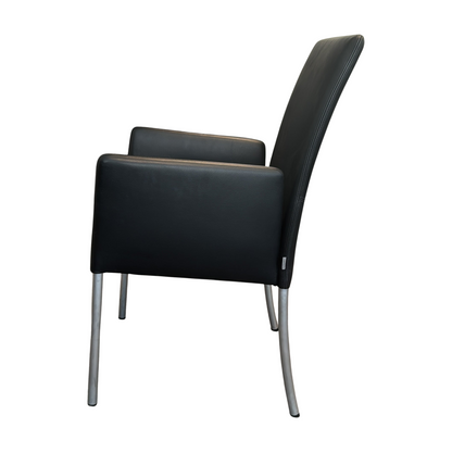 1410 Lenestol fra Walter Knoll i svart