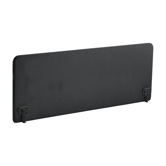 Bordskjerm ZONE skillevegg fra AJ Produkter, 180 x 65 cm, stoff Rivet, antrasitt