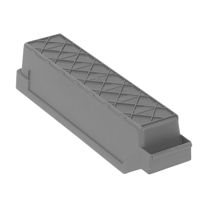 Smådelsbakke REACH, 400x90x95 mm, 40-pk., grå fra AJ Produkter