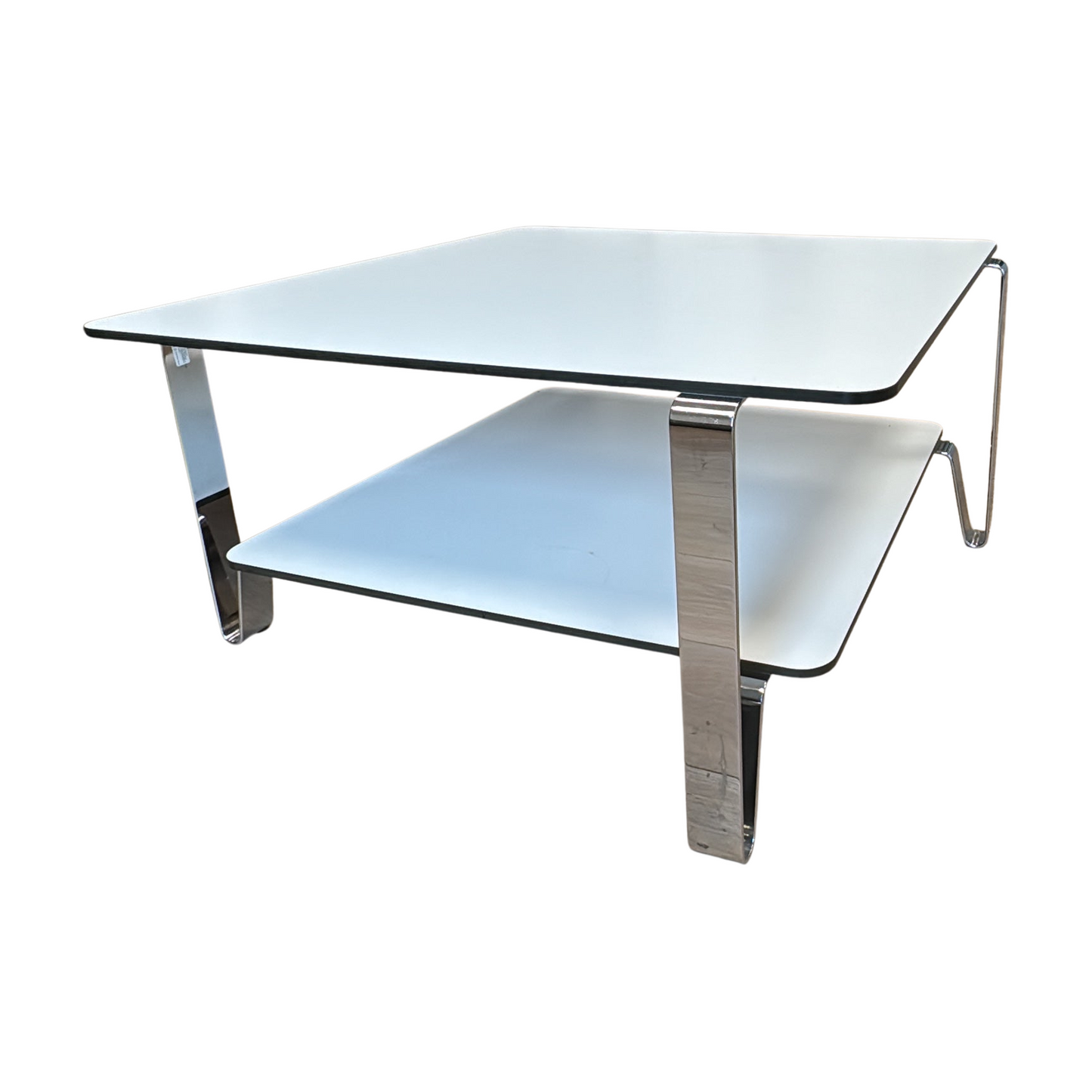 (95x95) Materia sofabord i hvit